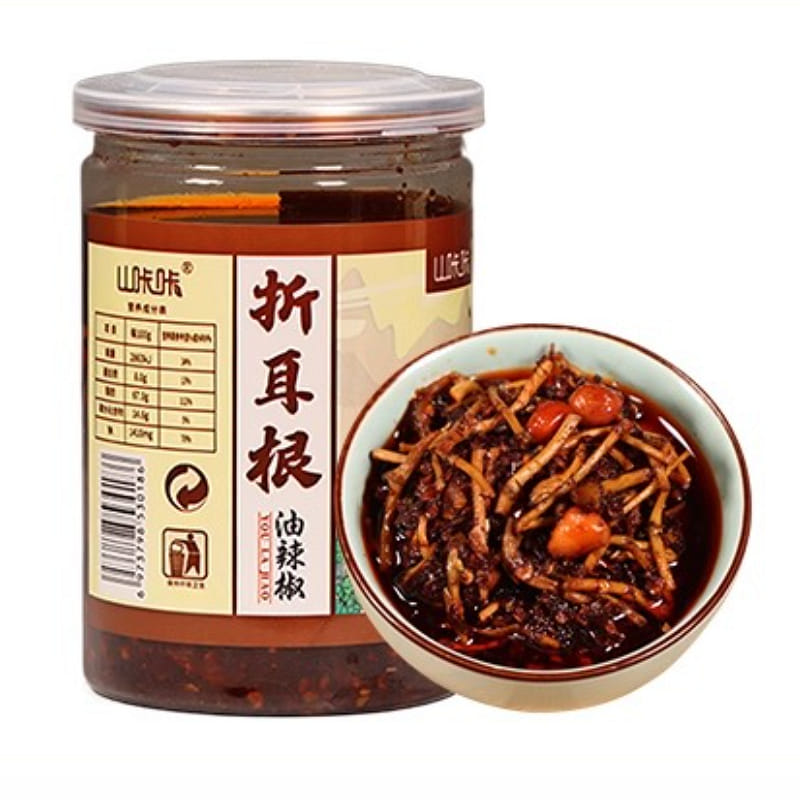 Water chestnut oil Chili sauce 380g*1 bottle 380 g