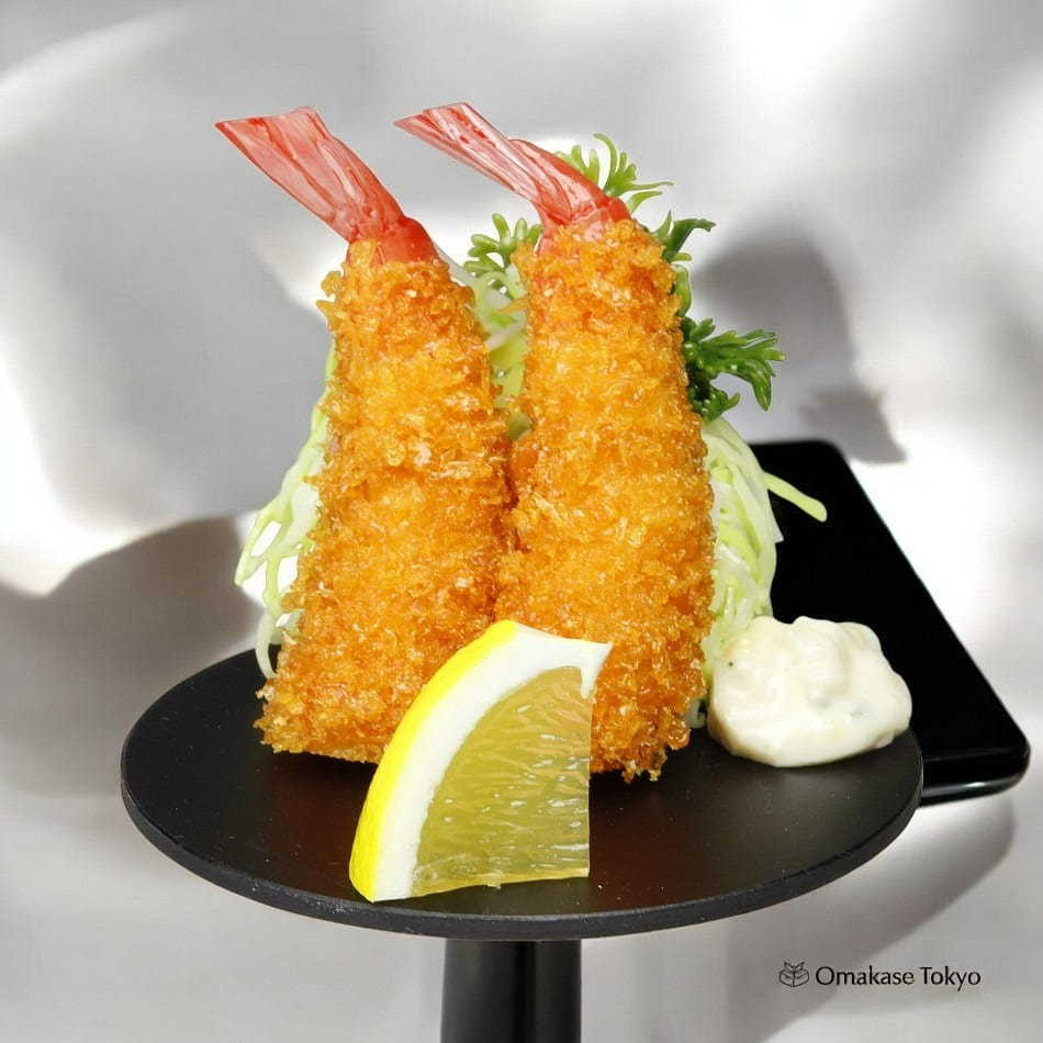 Suetake Food Sample Smartphone Stand -Fried Shrimp 130 그램