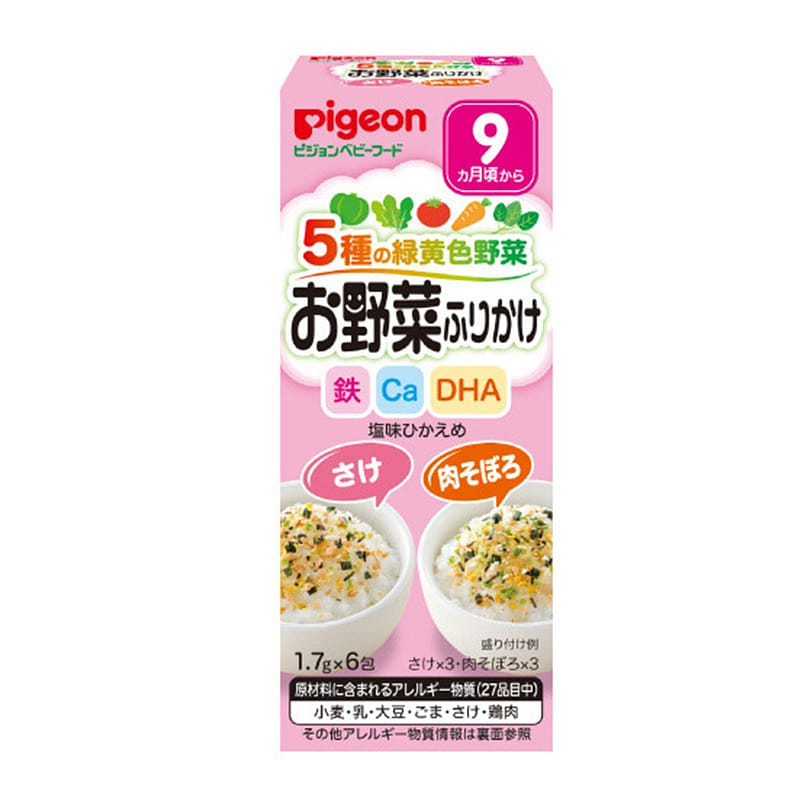 Pigeon baby bibimbap salmon and chicken 1.7g*6 1 개