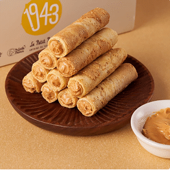 The Little Prince&#39;s Bursting Handmade Egg Rolls with Peanut Butter Filling 104 g