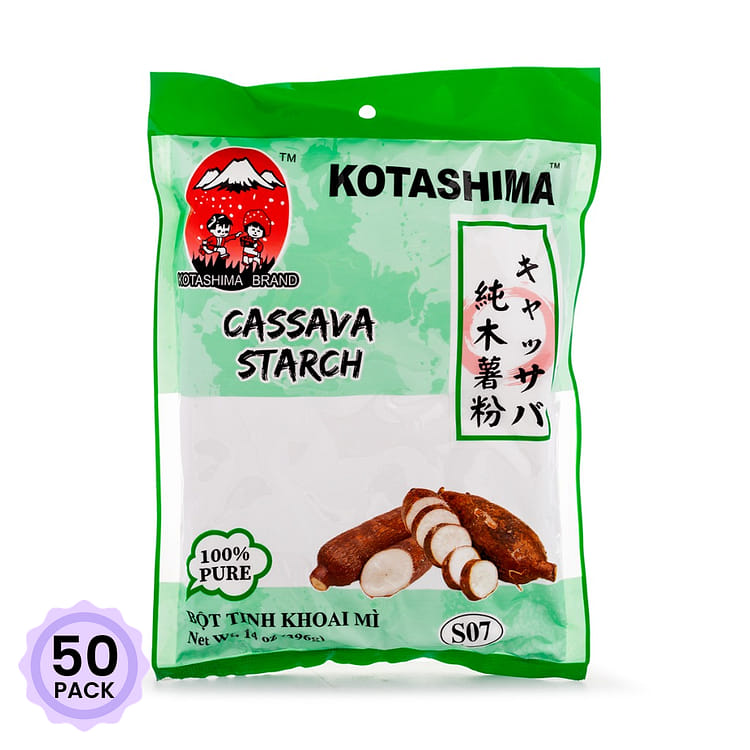 Kotashima Brand キャッサバ粉 396 グラム*50 パック - Weee!
