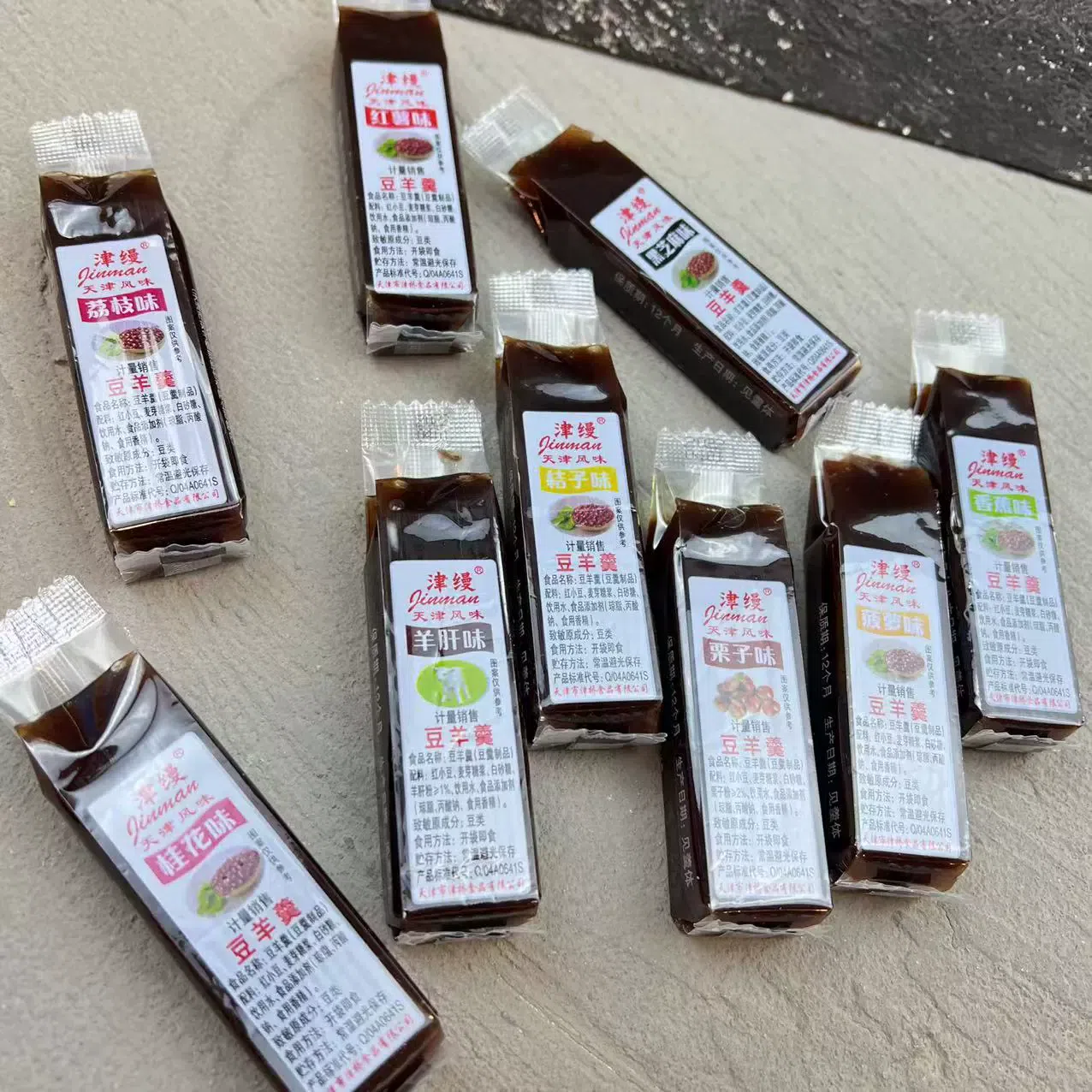 Tsumanan Yokan Mixed Flavor 6pcs 230g*1 bag 230 그램