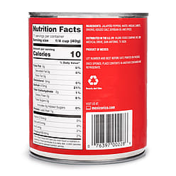 La Costeña Green Pickled Sliced Jalapeño Peppers Can 28 oz