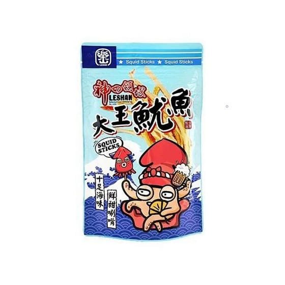 weee_snack_Leshan Squid Sticks 100g 100 g