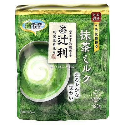 weee_beverages_Kataoka 辻利 宇治抹茶牛奶粉 190g 190 克