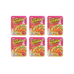 Paldo Dosirac Oriental Style Instant Ramen Noodle Soup Shrimp Flavor pack of 6 1 each