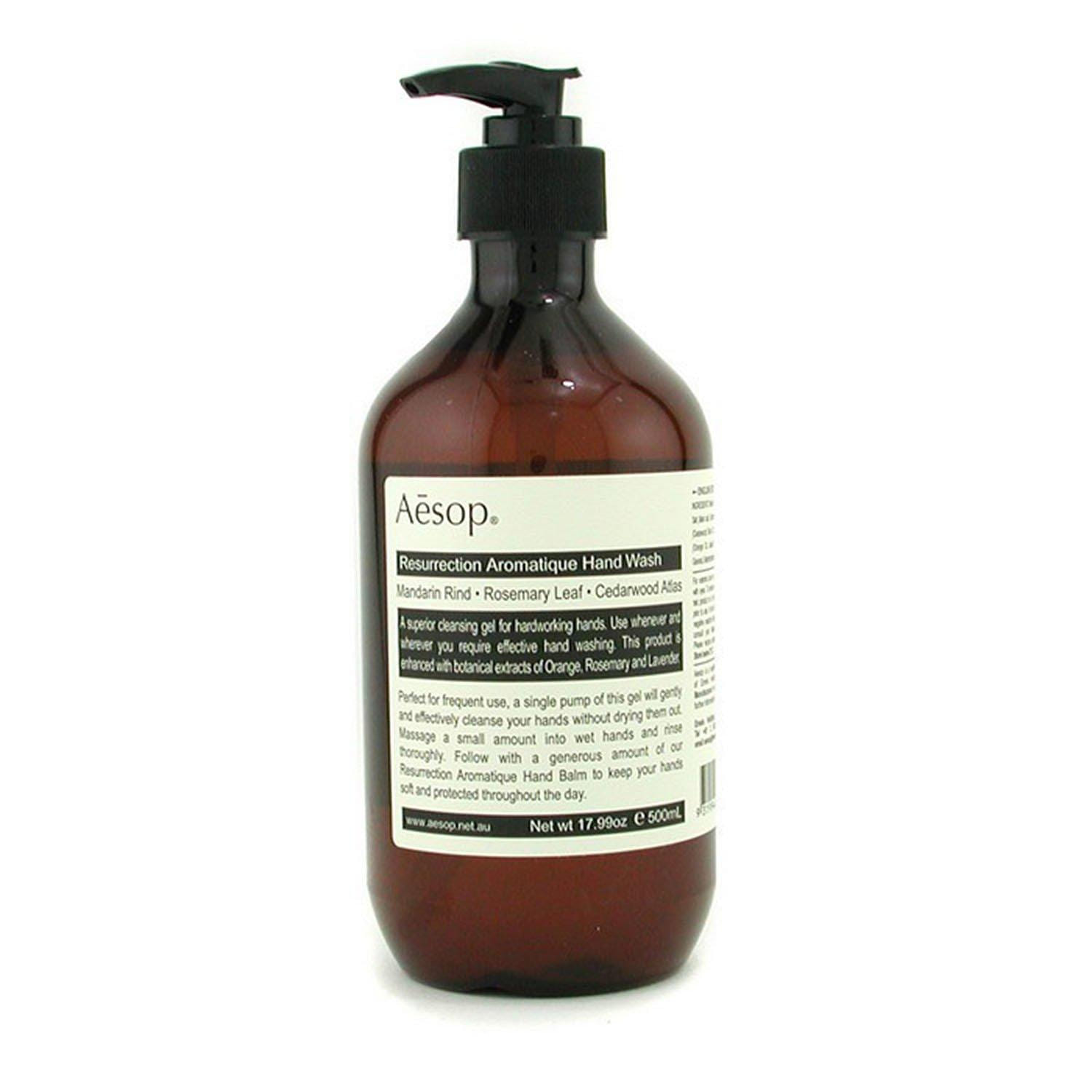 Aesop Resurrection Aromatique Hand Wash /BBTRF 500ml/17.99oz 500 밀리리터