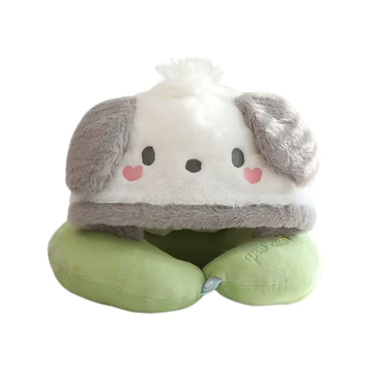 Neck Pillow Hooded Nap Pillow Cartoon U-Shaped Pillow-Pochacco 1 ส่วน