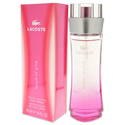 여성용 Lacoste Touch of Pink - 1.6 oz EDT 스프레이 1.6 온스