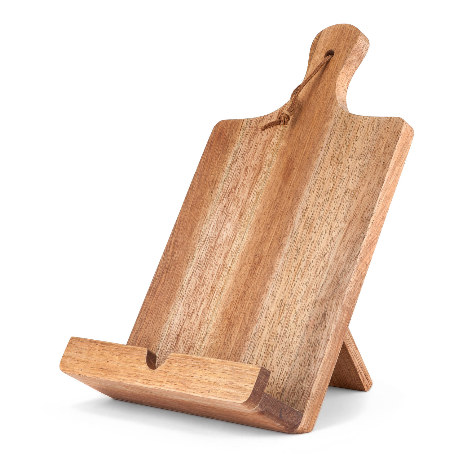 Acacia Wood Tablet Cooking Stand by Twine® 1 each