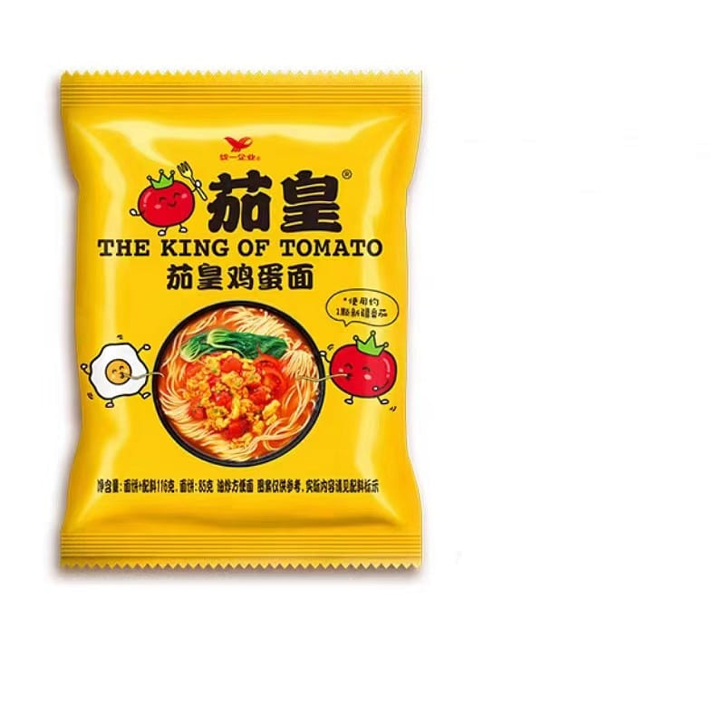 Unified Instant Noodles Eggplant Emperor Egg Noodles 116g * 1 Pack Instant Instant Instant Noodles 116 그램