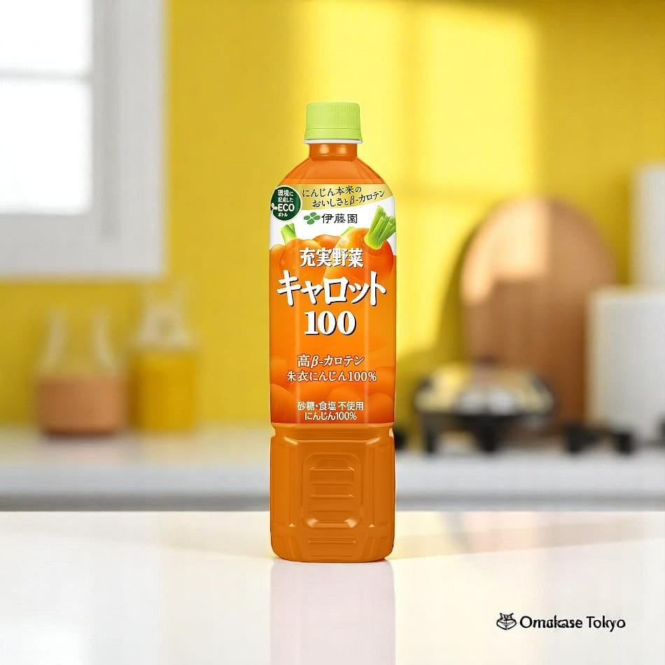 Itoen Enriched Vegetables Carrot 100, Eco Bottle 740 그램