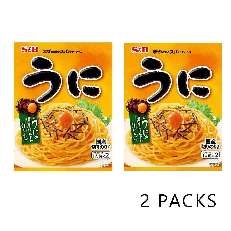 S&B Pasta Sauce Sea Urchin Sauce 52g* 2 each