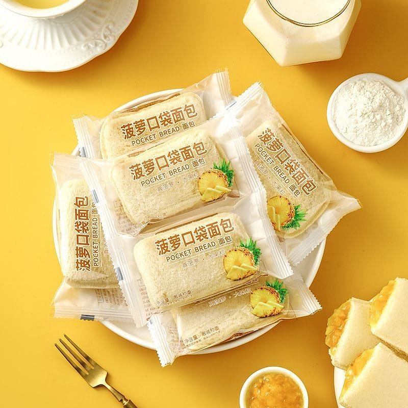 Pineapple pocket bread; 120 그램