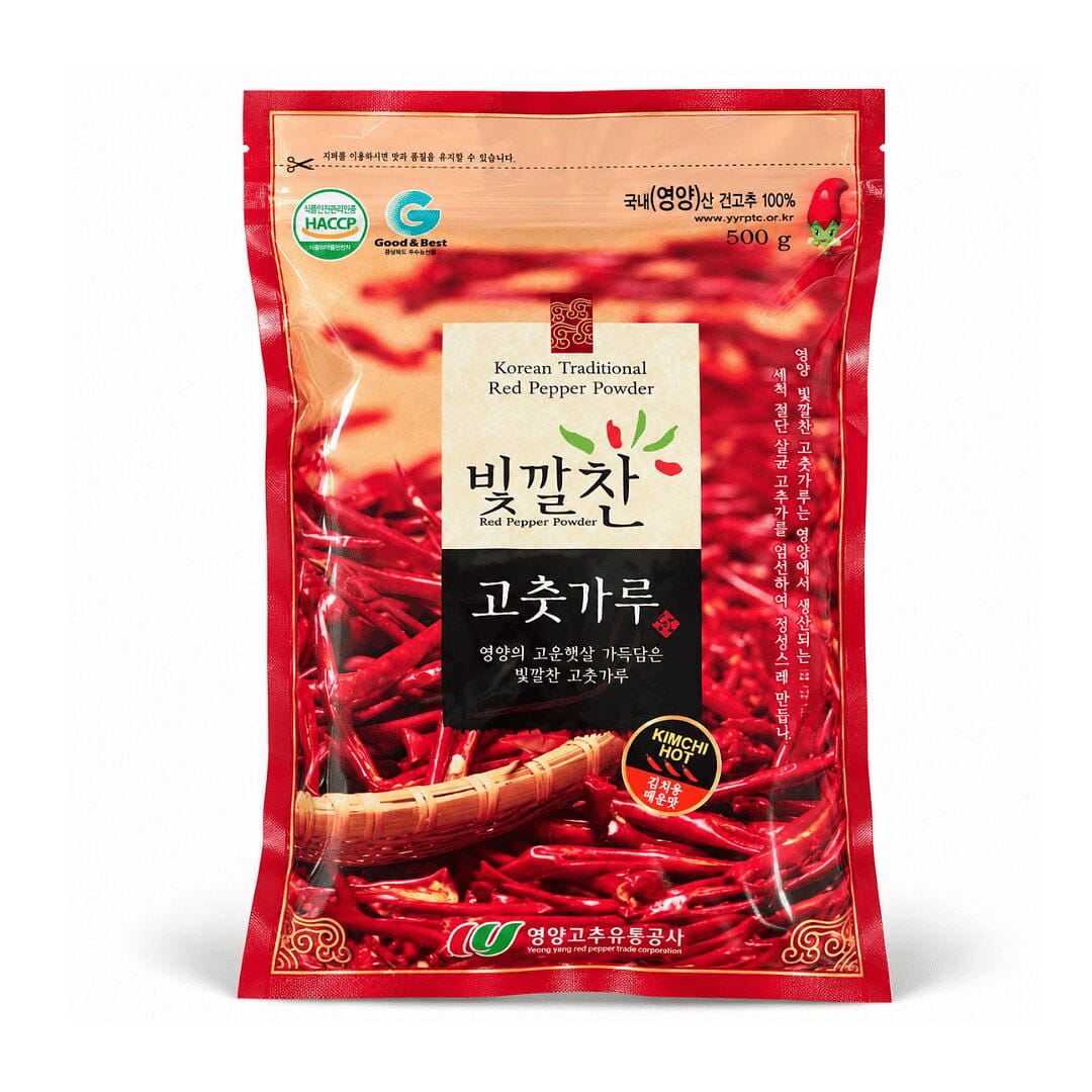 100% Korean Biggalchan Korean Red Pepper Powder 500 g