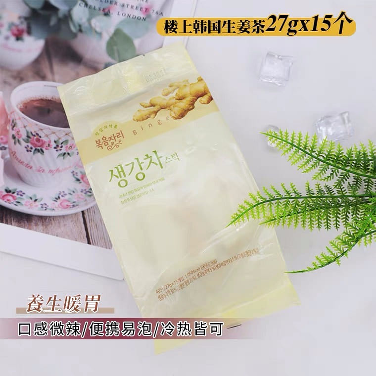 HKJEBN Korean Ginger Tea (Portion) (27g X 15pieces) 405 กรัม