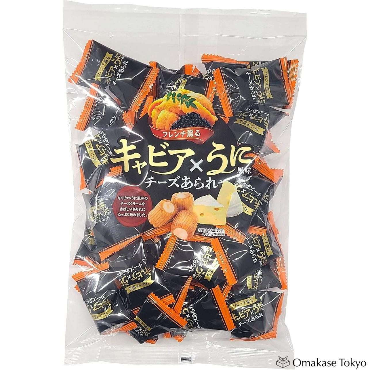 Kirara Caviar and Sea Urchin Cheese Arare 0.33 lb