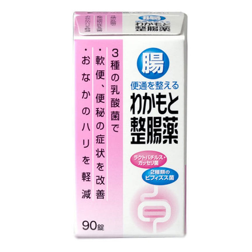 日本直郵 WaKaMoTo 軟便 排便不暢 漲腹感等症狀 整腸軟酸菌劑 90粒/ - Weee!