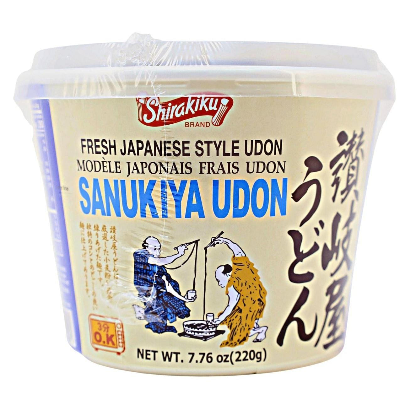 Shirakiku Sanukiya Udon Noodles Original 7.76oz 1 個