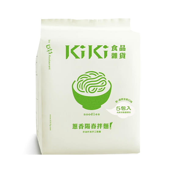 weee_dried_KIKI FINE GOODS  Flavour Scallion Oil Noodles 5pcs 500 g