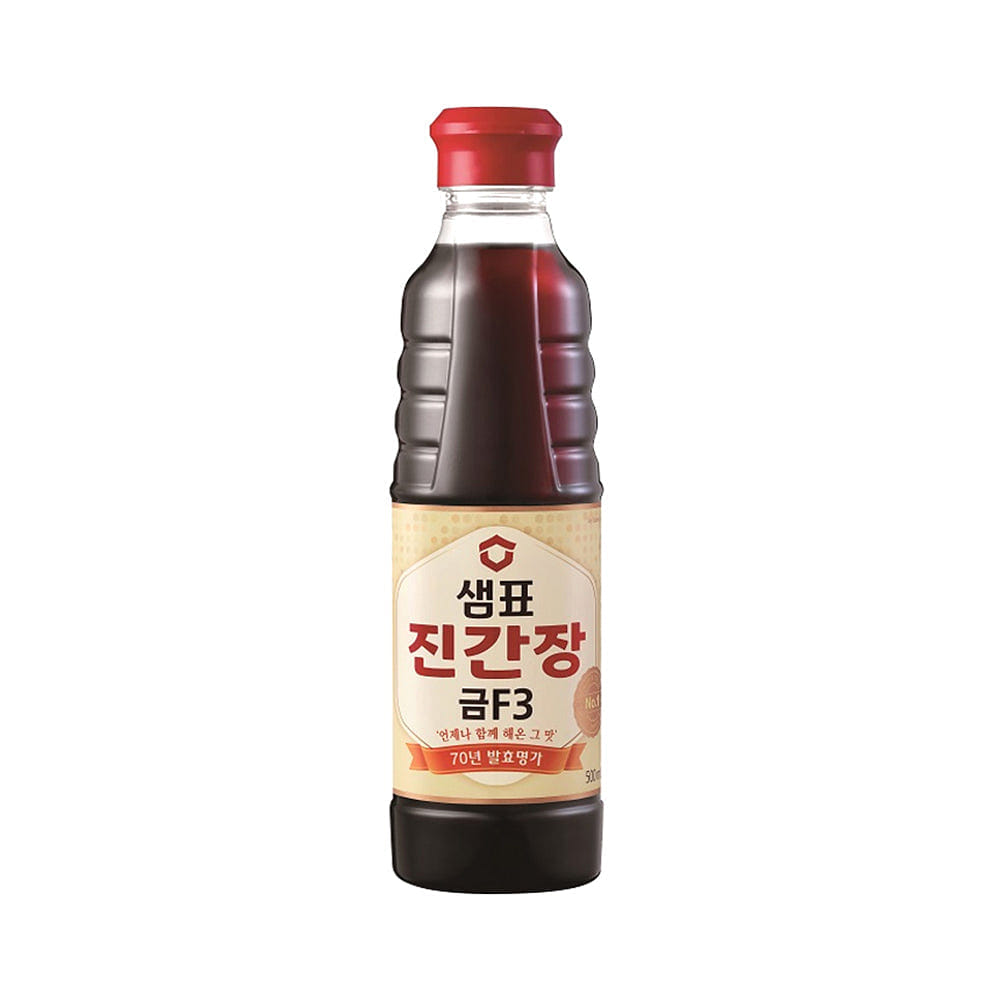 Sempio Soy Sauce Jin Gold F3 500ml 1 each