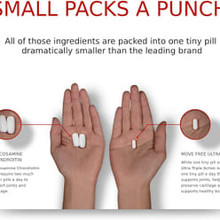 Move Free Type II Collagen, Boron & HA Ultra Triple Action 75 Tablets, 3 Pack 225 count