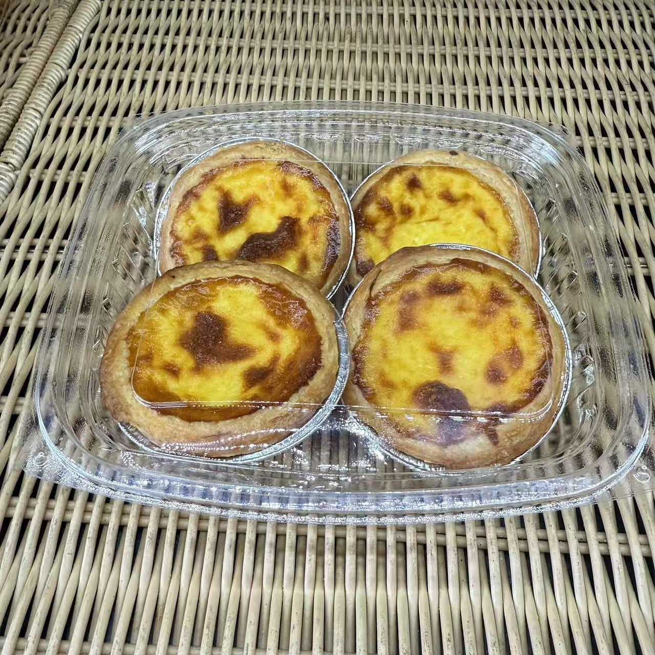 Tarta de huevo 4 unidades 1 unidad