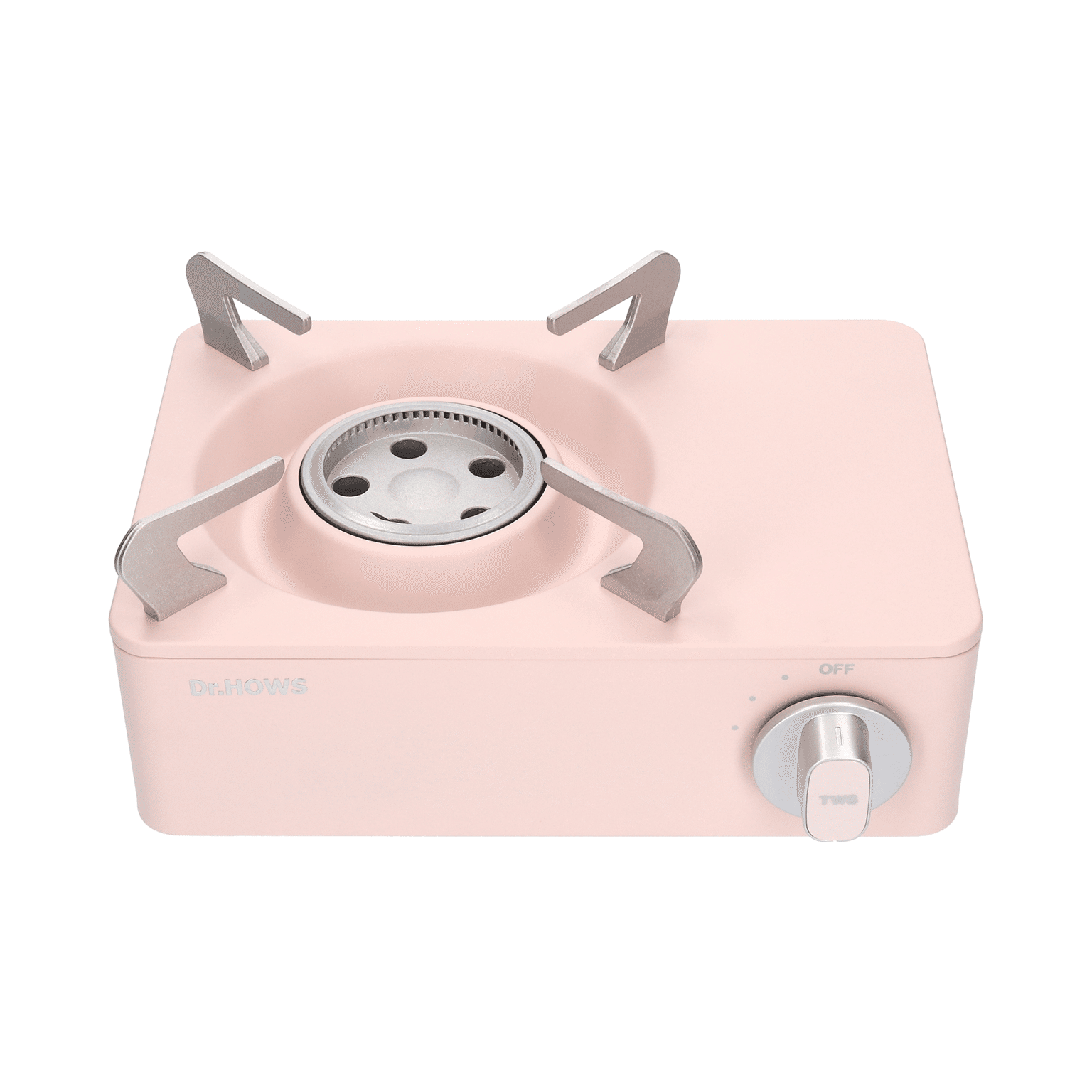 Dr.HOWS Twinkle Mini Camping Stove Burner - Pink 2.6 lb
