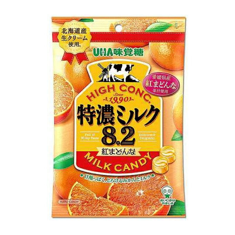 UHA  Milk 8.2  Beni Madonna Candy 70 g