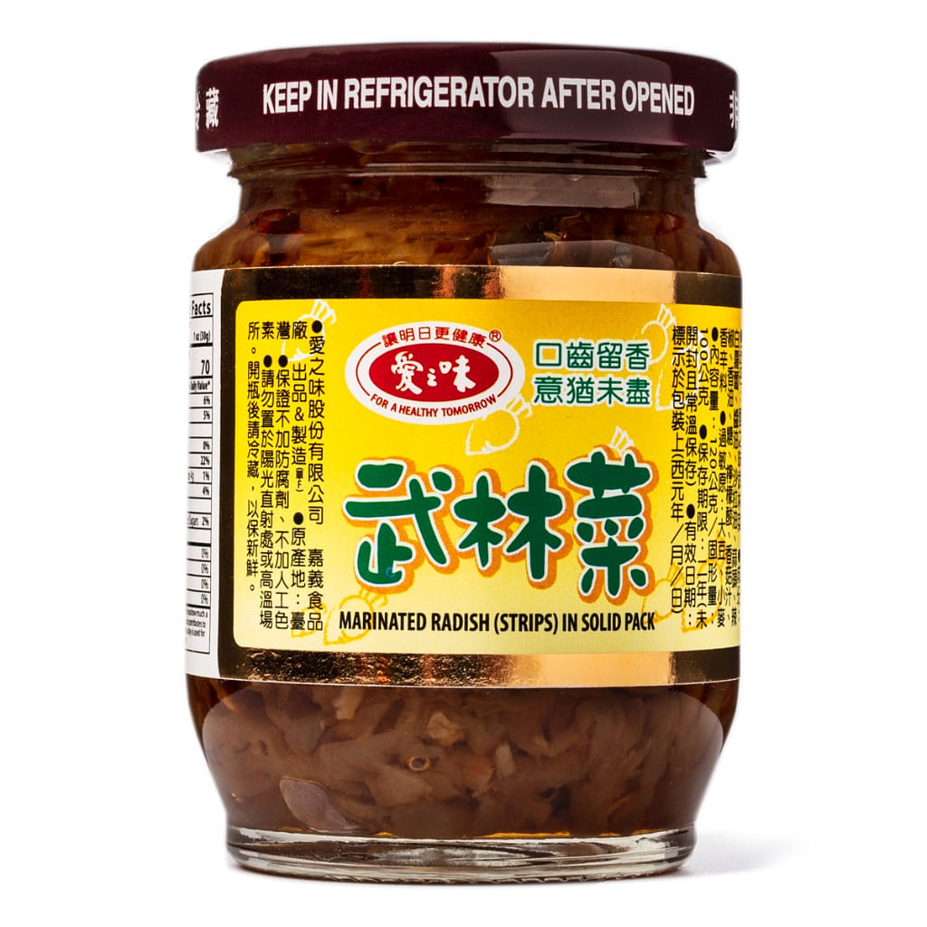 Marinated Radish Strips in Solid Pack 4.25 oz