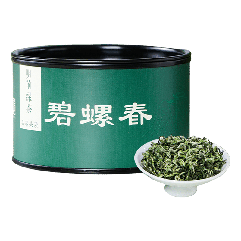 Wu sJi Mingqian fresh Biluochun green tea 50 グラム