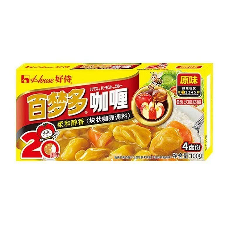 Hao Shi Premium Original Curry Block 100g*1 Box 1 box