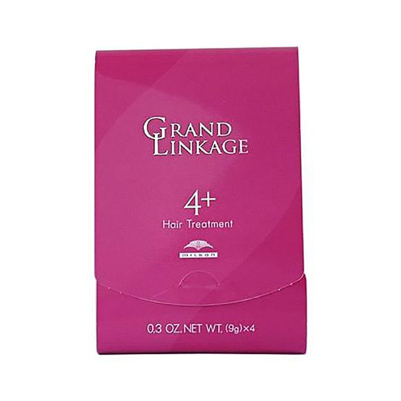 MILBON Grand Linkage Hair mask 4pcs Medium Pink 1 each