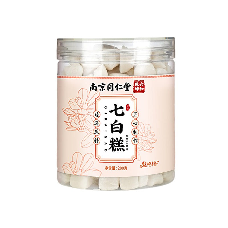 南京同仁堂 七白糕 益腎固精200g/瓶 200 克