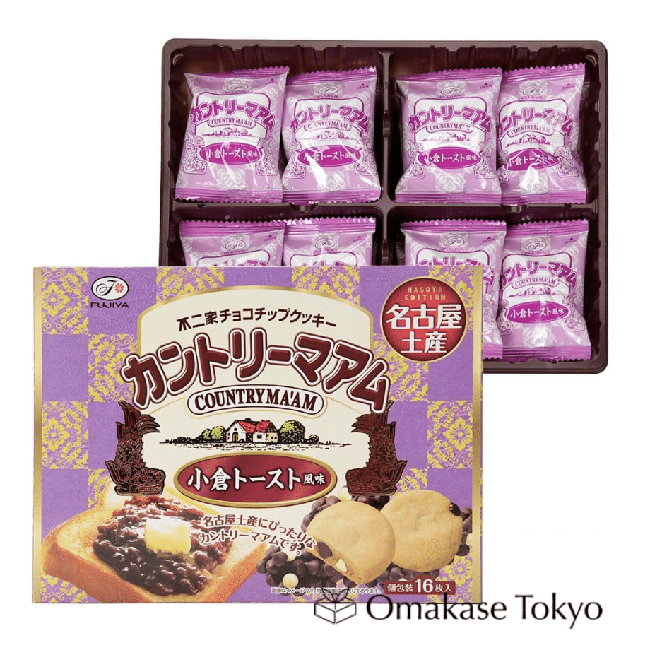 Fujiya Country Ma'am Ogura Toast Flavor (Nagoya) 240 グラム