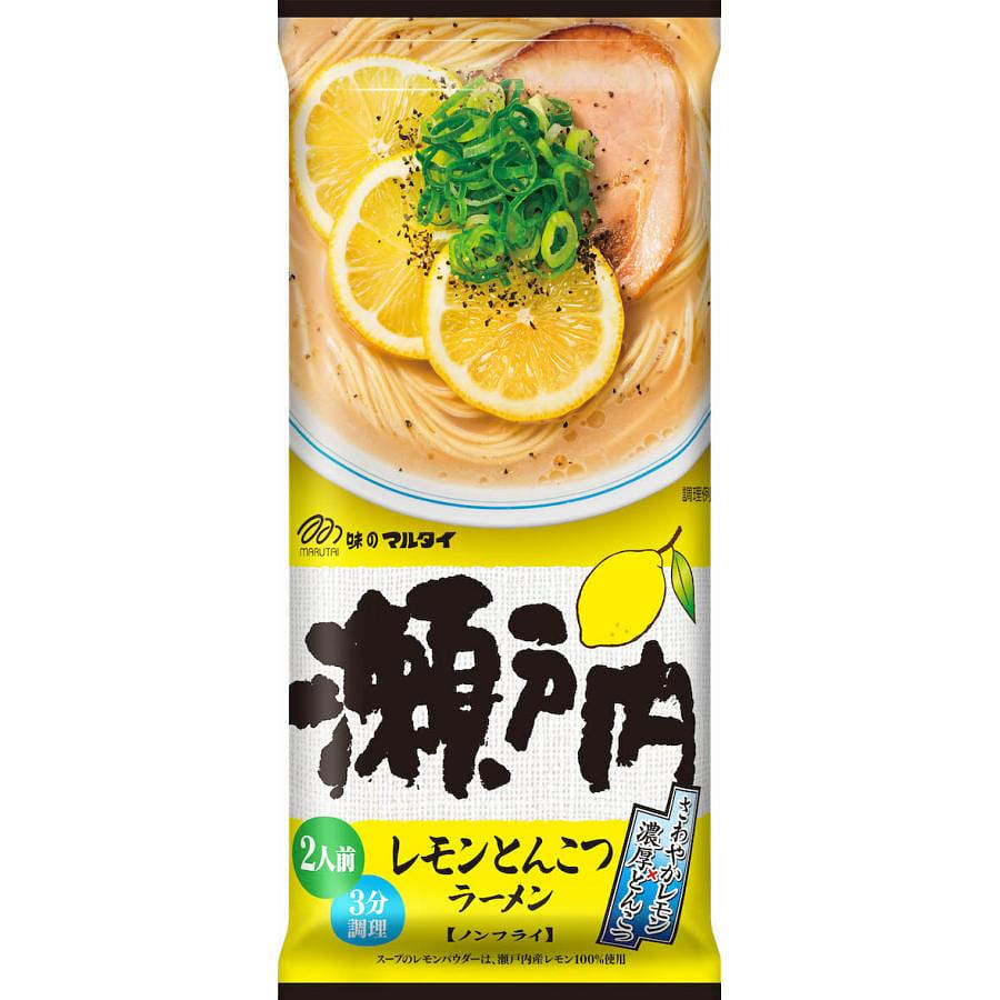Marutai Setouchi Ramen Lemon Tonkotsu Ramen 189g 1 each