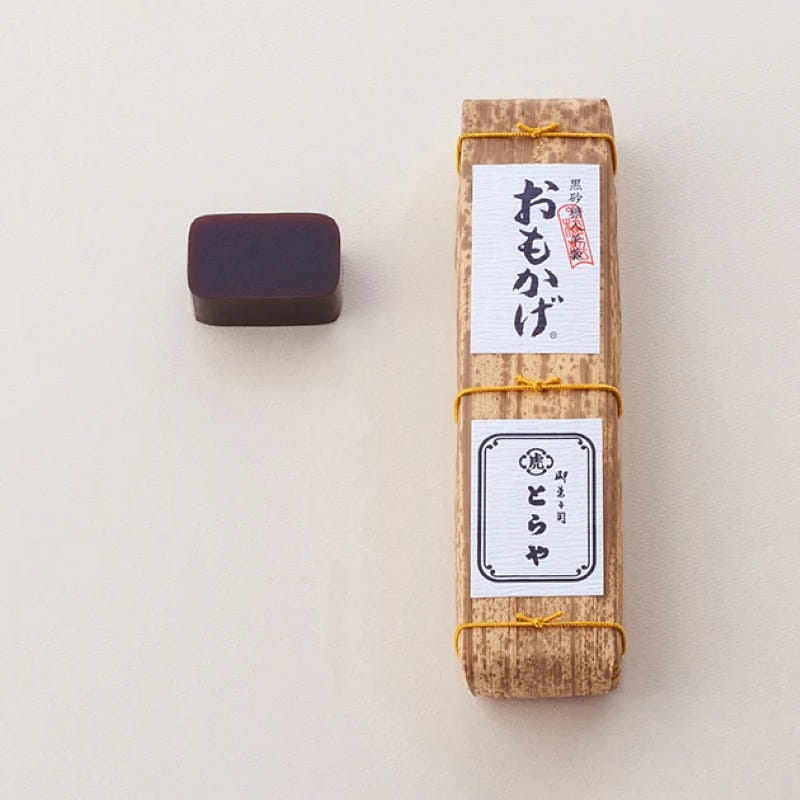 Tora-ya Bamboo skin wrapped goat jelly Brown sugar goat jelly Total 700g 1 케이스