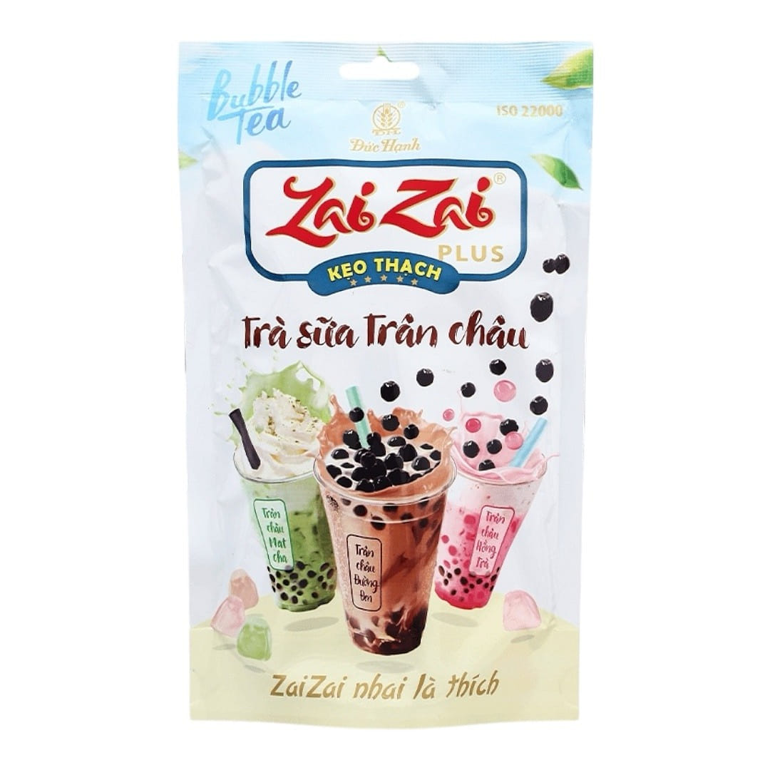 Zai Zai Jelly BOBA MILK TEA New Bigger & Chewier 320 กรัม