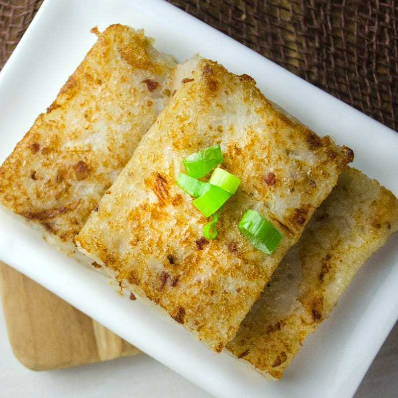 Dried Shrimp and Sausages Turnip Cake 3 count