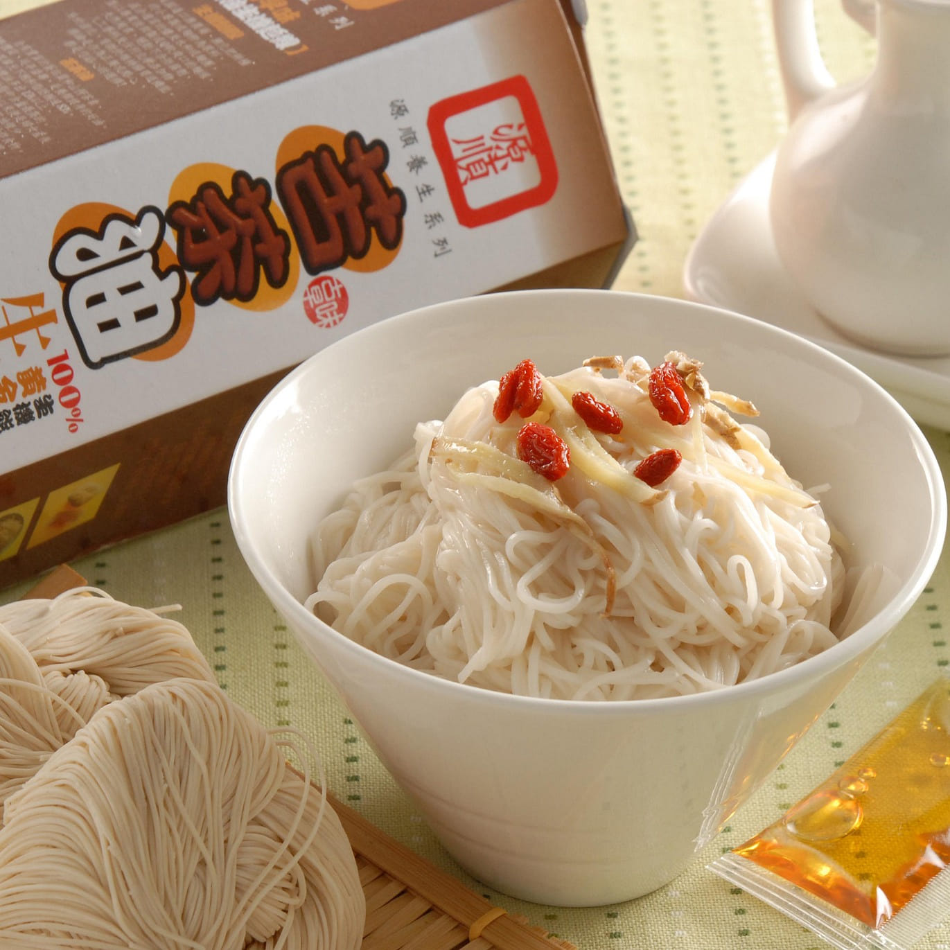台灣 【純素】苦茶油生機麵線 1 份