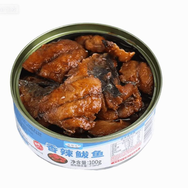 Canned Spanish mackerel is spicy 100g*1 can. 100 กรัม
