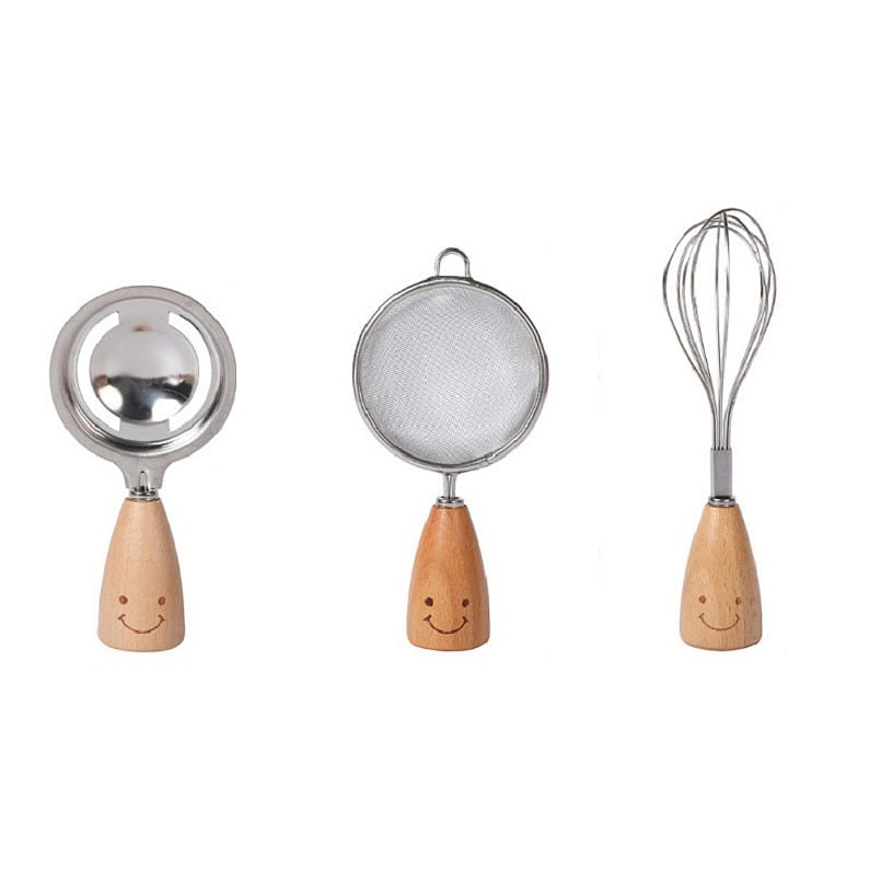 SUMI Mini-Whisk & Slotted Spoon 3-Piece Set 1 pack