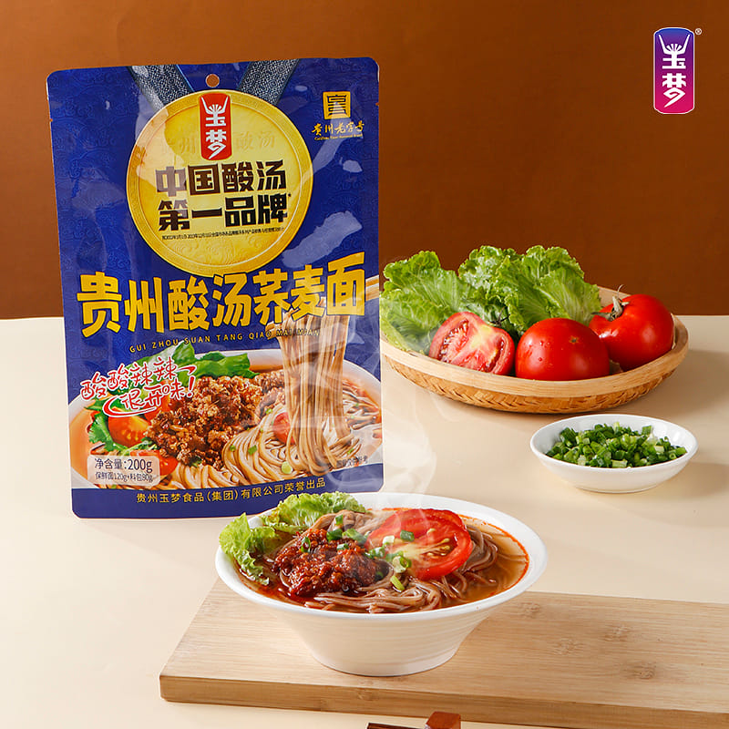 Sour soup buckwheat noodles 200g *1 bag 200 g