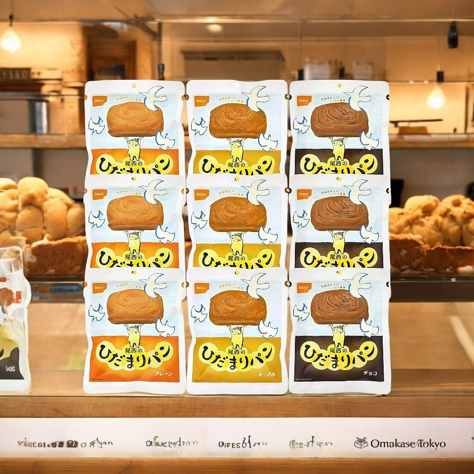 Bisai Foods Hidamari Bread 3 Bags x 3 Types 850 g