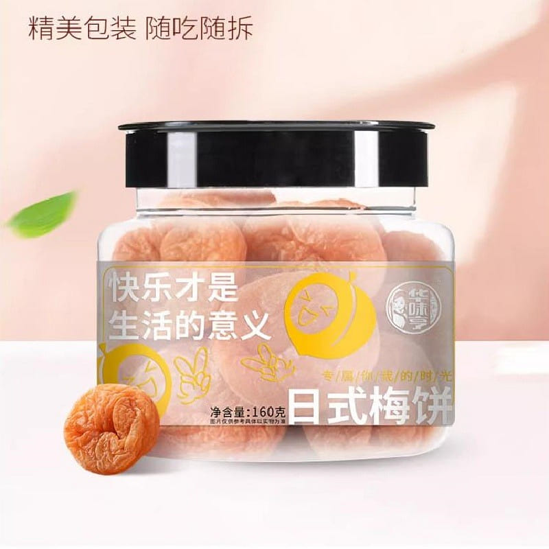 Plum cake Japanese plum snack, 160g per can 160 g