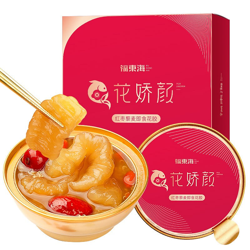 【 Fudonghai Product 】 Red date quinoa instant flower glue 100g/ box 100 กรัม