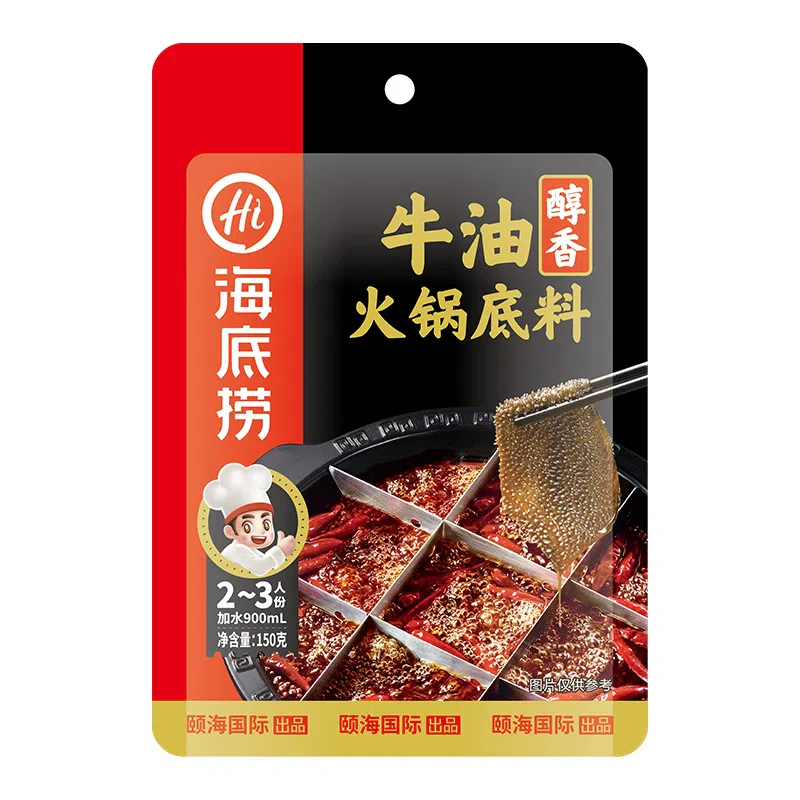 Haidilao spicy butter hot pot base 150g*1 bag 150 그램