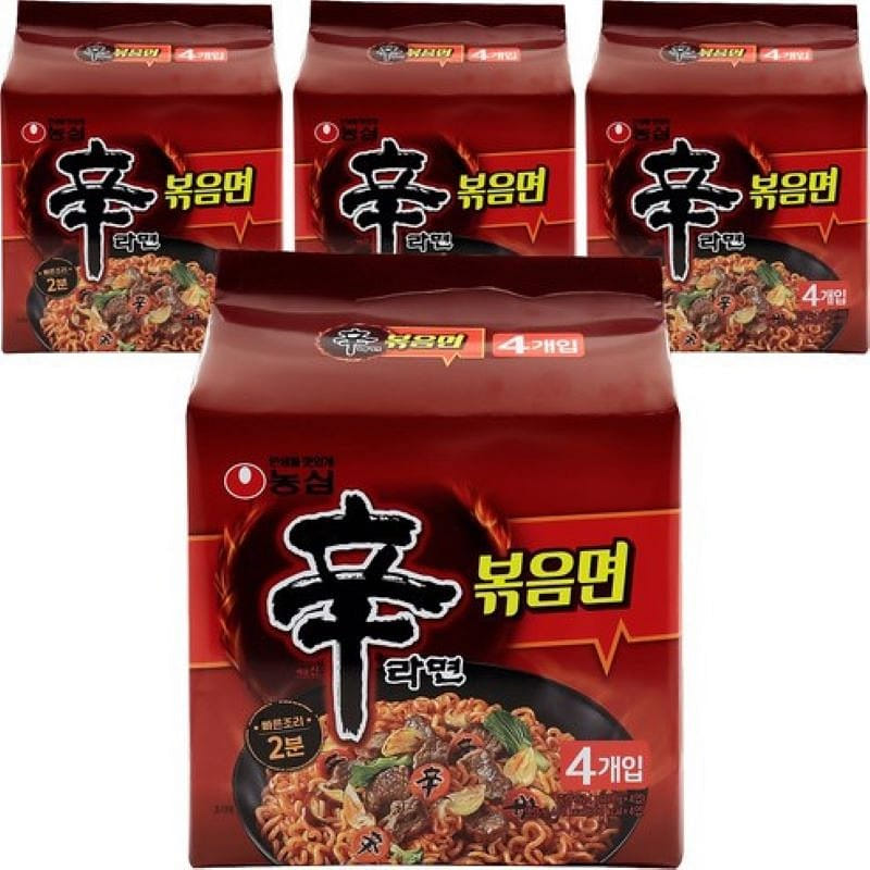 신라면 볶음면,(131gx16 개 ) 1 케이스