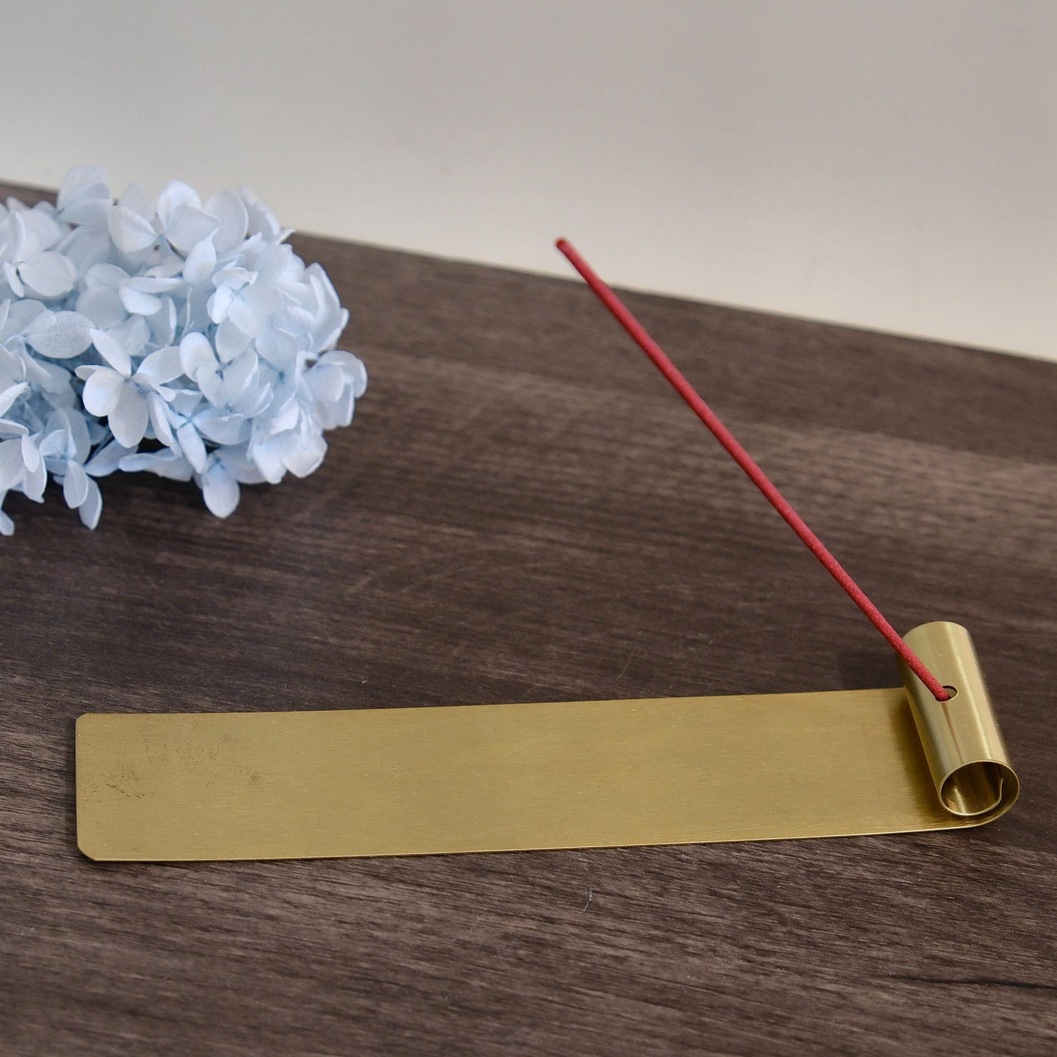 Kousaido Brass Long Incense Holder(Gift Box) 1 count