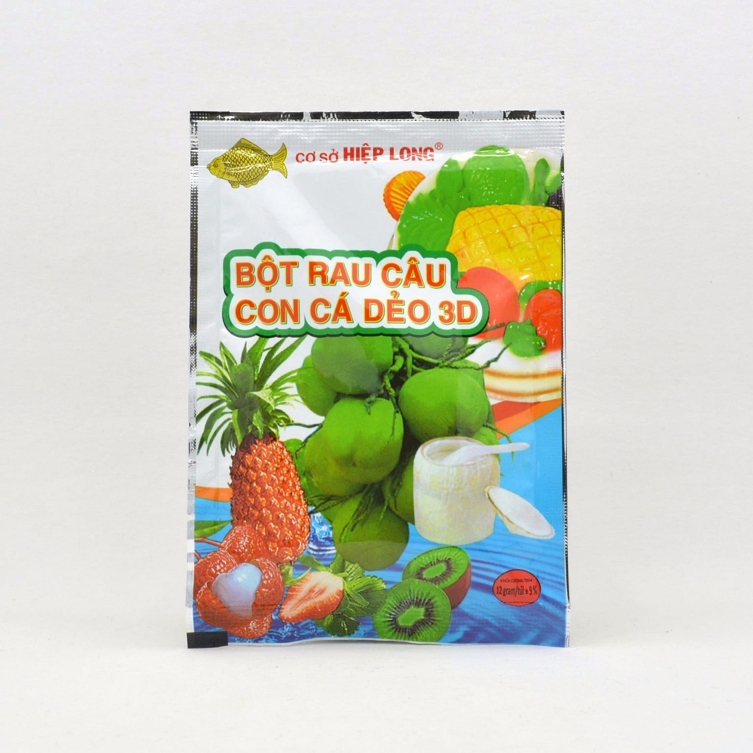 Bọt Rau Câu Con Cá Dẻo 0.4 oz